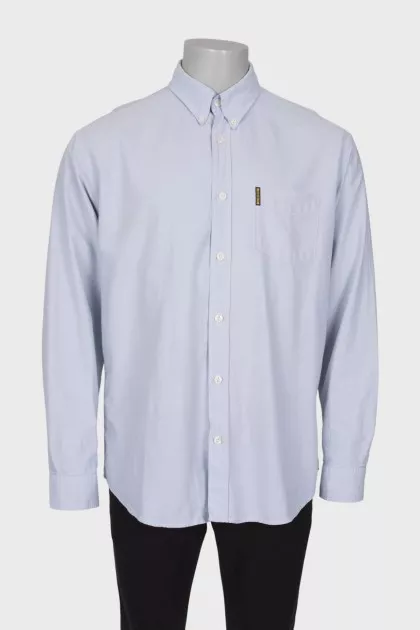 Men's light blue shirt