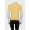 Yellow jersey T-shirt