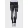 Paint stained jeans
