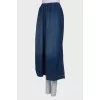 Drawstring loose fit jeans