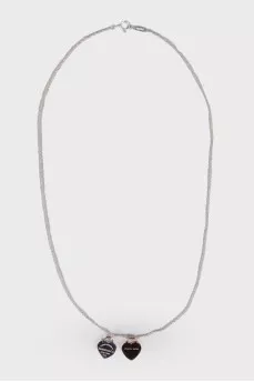 Silver pendant "heart"