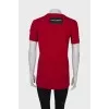 Red loose fit T-shirt