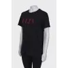 Black long t-shirt