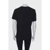 Black long t-shirt