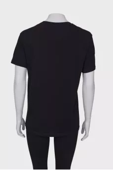 Black long t-shirt