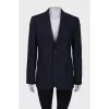 Dark blue striped jacket 