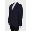 Dark blue striped jacket 