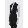 Black tie waistcoat