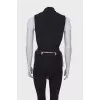Black tie waistcoat