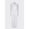 White jumpsuit on the belt