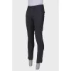 Men's dark gray trousers