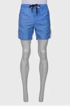 Men's shorts with brand logo