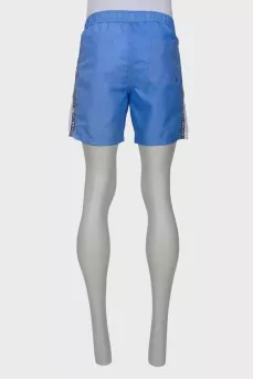 Men's shorts with brand logo