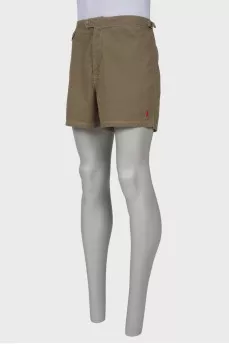 Khaki men's shorts
