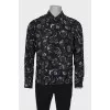 Men's black shirt with tag