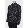 Men's black shirt with tag