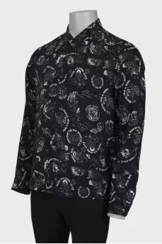 Men's black shirt with tag
