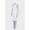 Milky midi dress with tag