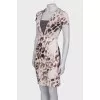 Abstract print dress