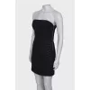 Black dress decorated with sequins