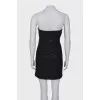 Black dress decorated with sequins