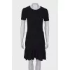 Black dress with a pattern