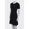 Black dress with a pattern