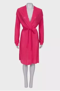 Напівпрозорий кардиган із візерунком