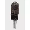Viscose printed dress