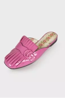 Розовые мюли Marmont