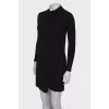 Black wrap dress