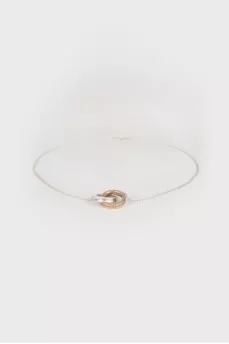Silver pendant "rings"