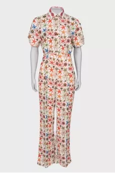 Jumpsuit with open back