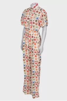 Jumpsuit with open back