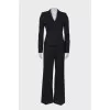 Classic black suit