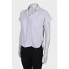 White striped blouse
