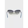 Blue browline sunglasses