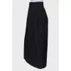 Black maxi skirt
