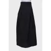 Black maxi skirt