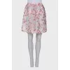 Skirt with embroidery