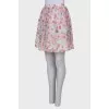 Skirt with embroidery