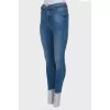 Blue jeans on the belt