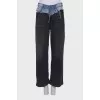 High rise jeans