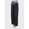 High rise jeans