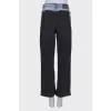 High rise jeans