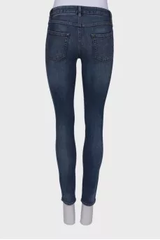 Navy blue jeans with tag