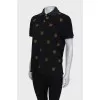 Men's T-shirt with embroidered print