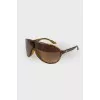 Sunglasses mask in print