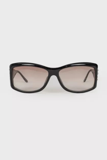 Black prescription sunglasses