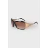 Oval prescription sunglasses